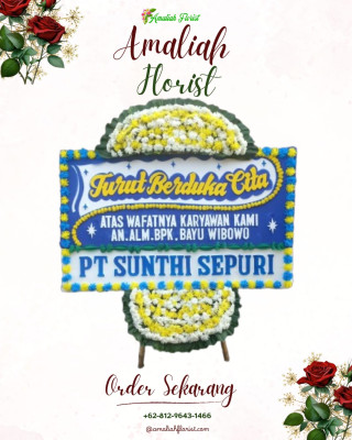 Papan Bunga Duka di Banyuates